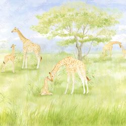 papel-parede-nacional-home-finish-memorias-de-infancia-Safari-Girafas-201024